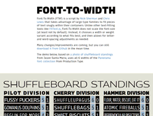 Tablet Screenshot of font-to-width.com